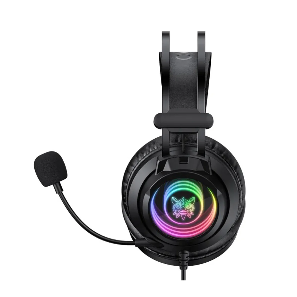 Onikuma X80 Abyss Mirror Wired Gaming Headphone with Microphone (Black) - Image 8