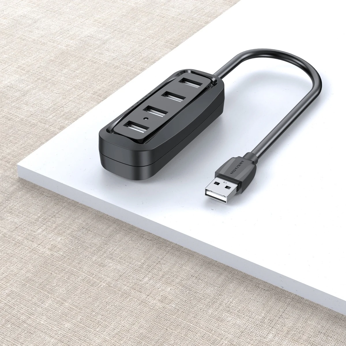 Vention 4-in-1 USB 2.0 Hub - 1M (VAS-J43-B100) - Image 3