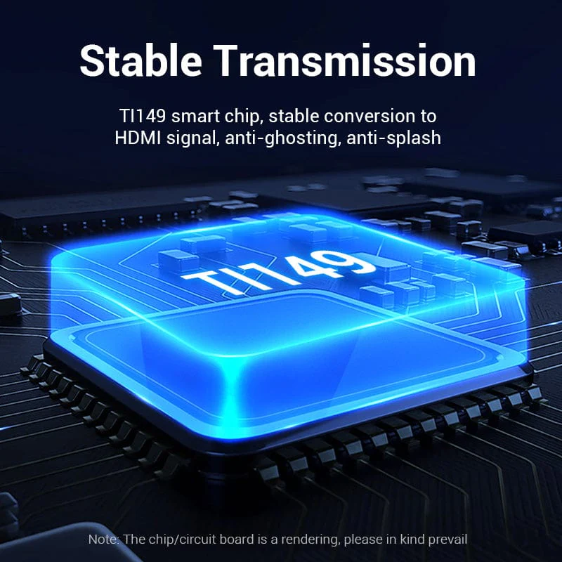 Vention Mini DisplayPort to HDMI Cable - 2M (HAHBH) - Image 5